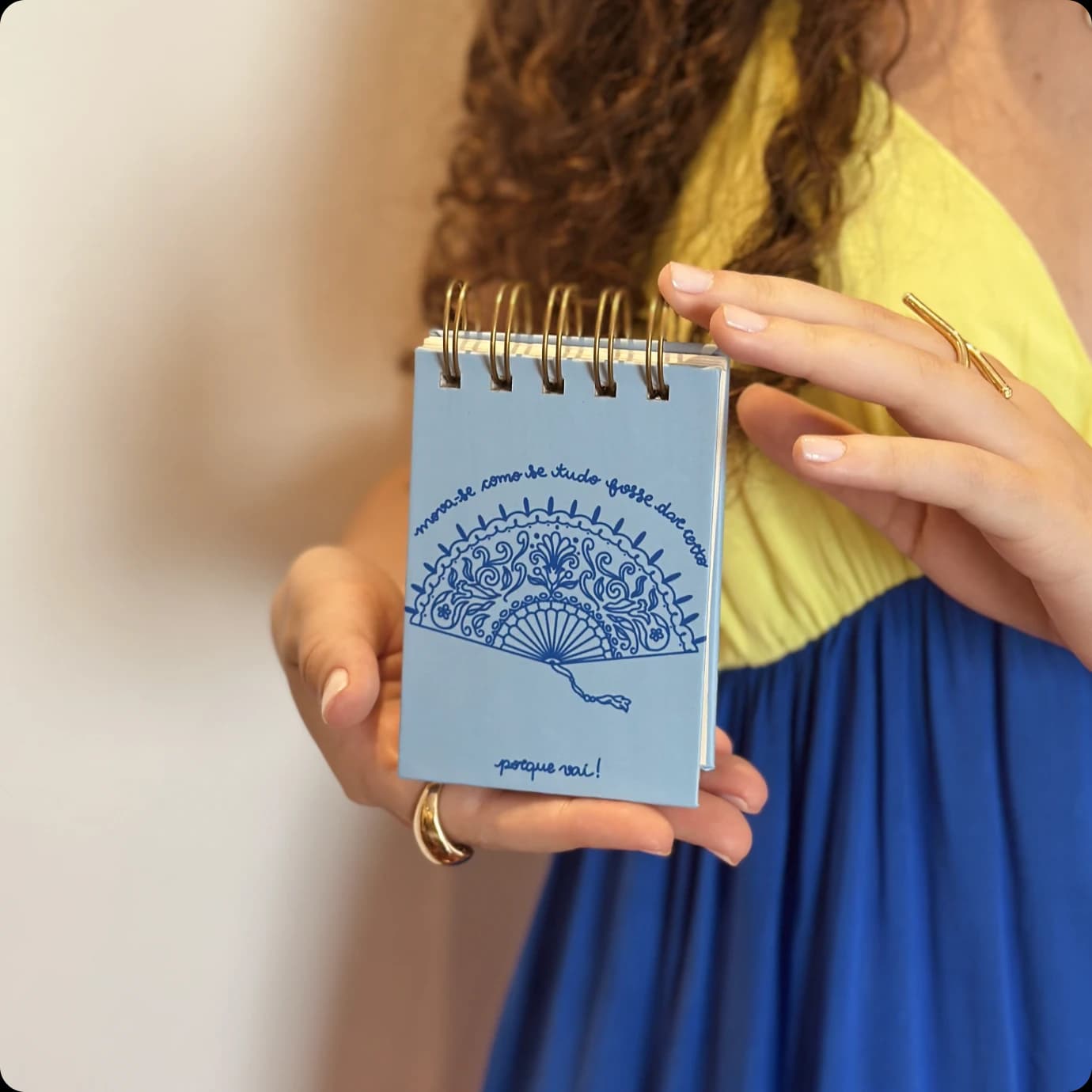 Planner O Encantado com capa azul